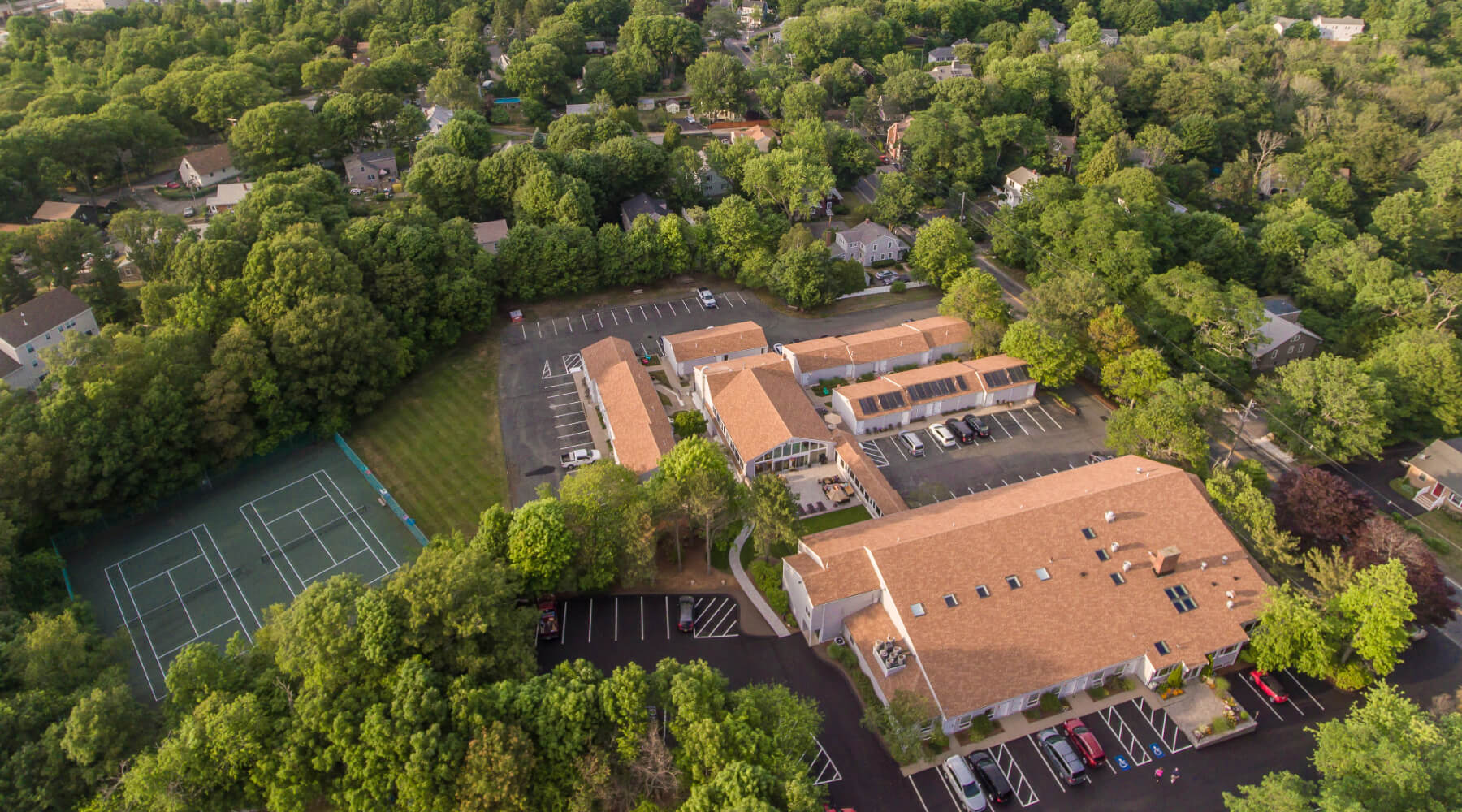 Hero Aerial Rockport Inn Suites Property Rockport Ma