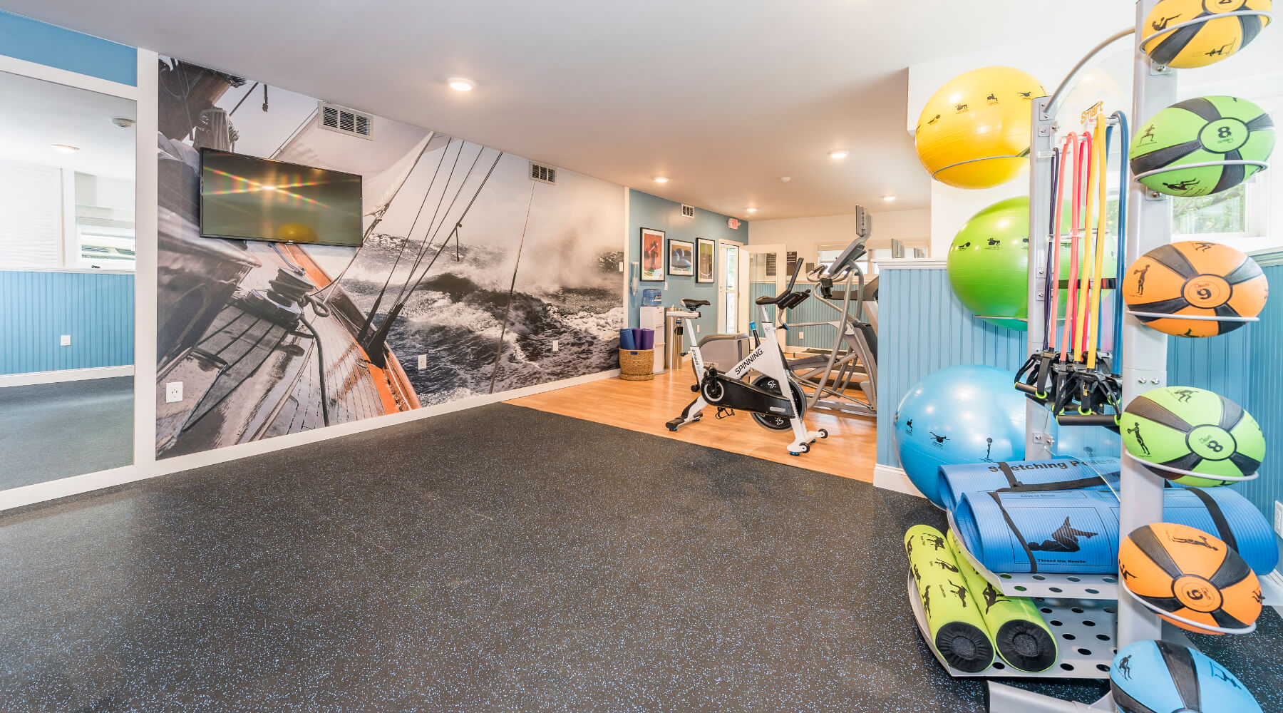 Exercise and Weight Room at Rockport Inn & Suites