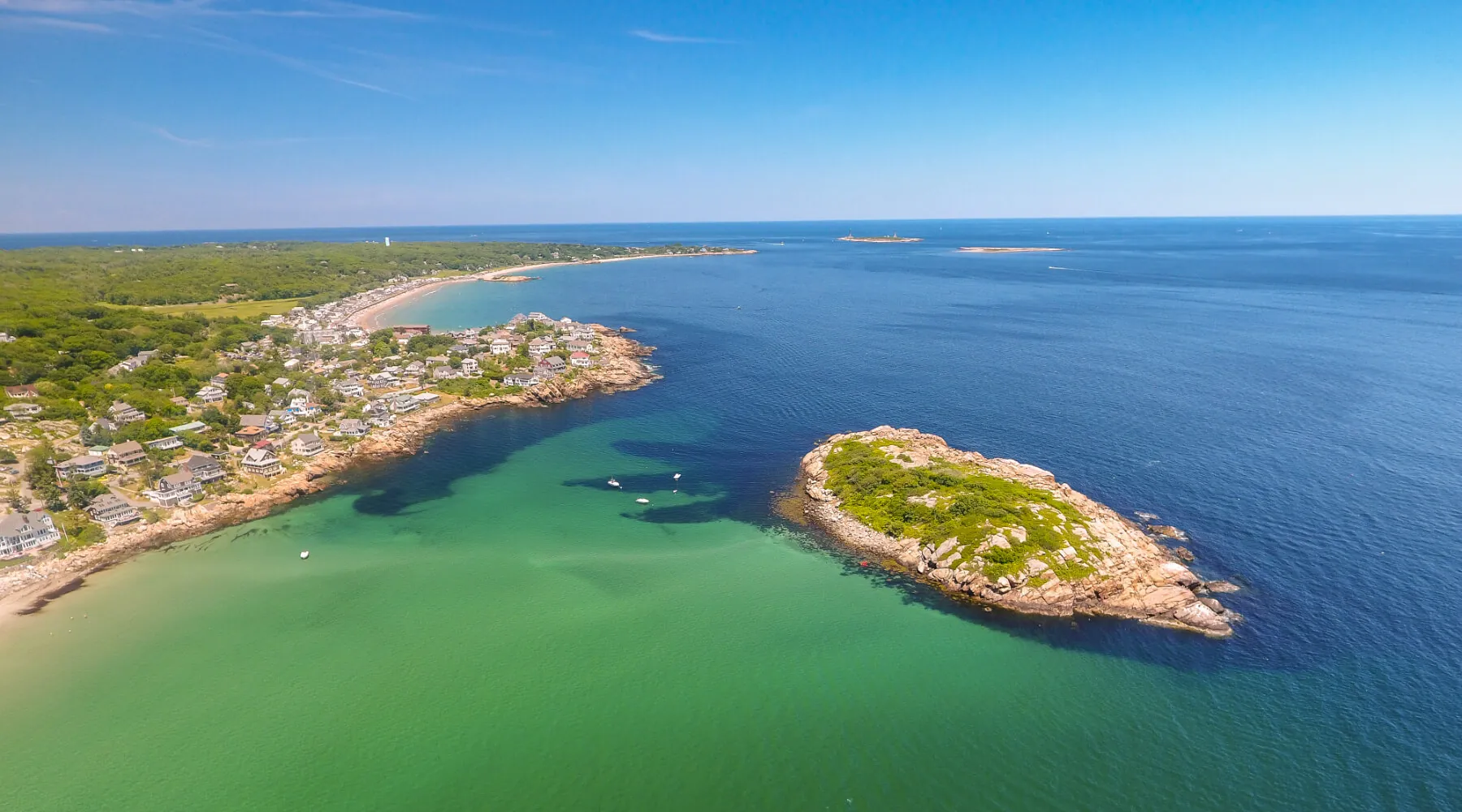 Salt Island in Gloucester MA near Rockport Inn & Suites